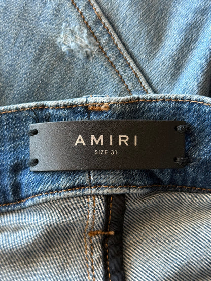 Amiri Indigo & Blue Patch MX1 Jeans
