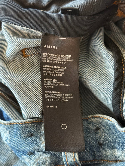 Amiri Indigo & Blue Patch MX1 Jeans