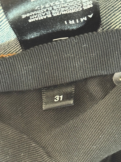 Amiri Indigo & Blue Patch MX1 Jeans