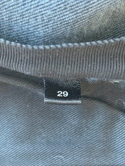 Amiri Dark Indigo & Black Patch MX1 Jeans