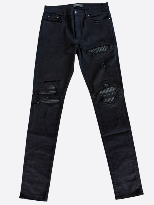 Amiri Black Patch MX1 Jeans