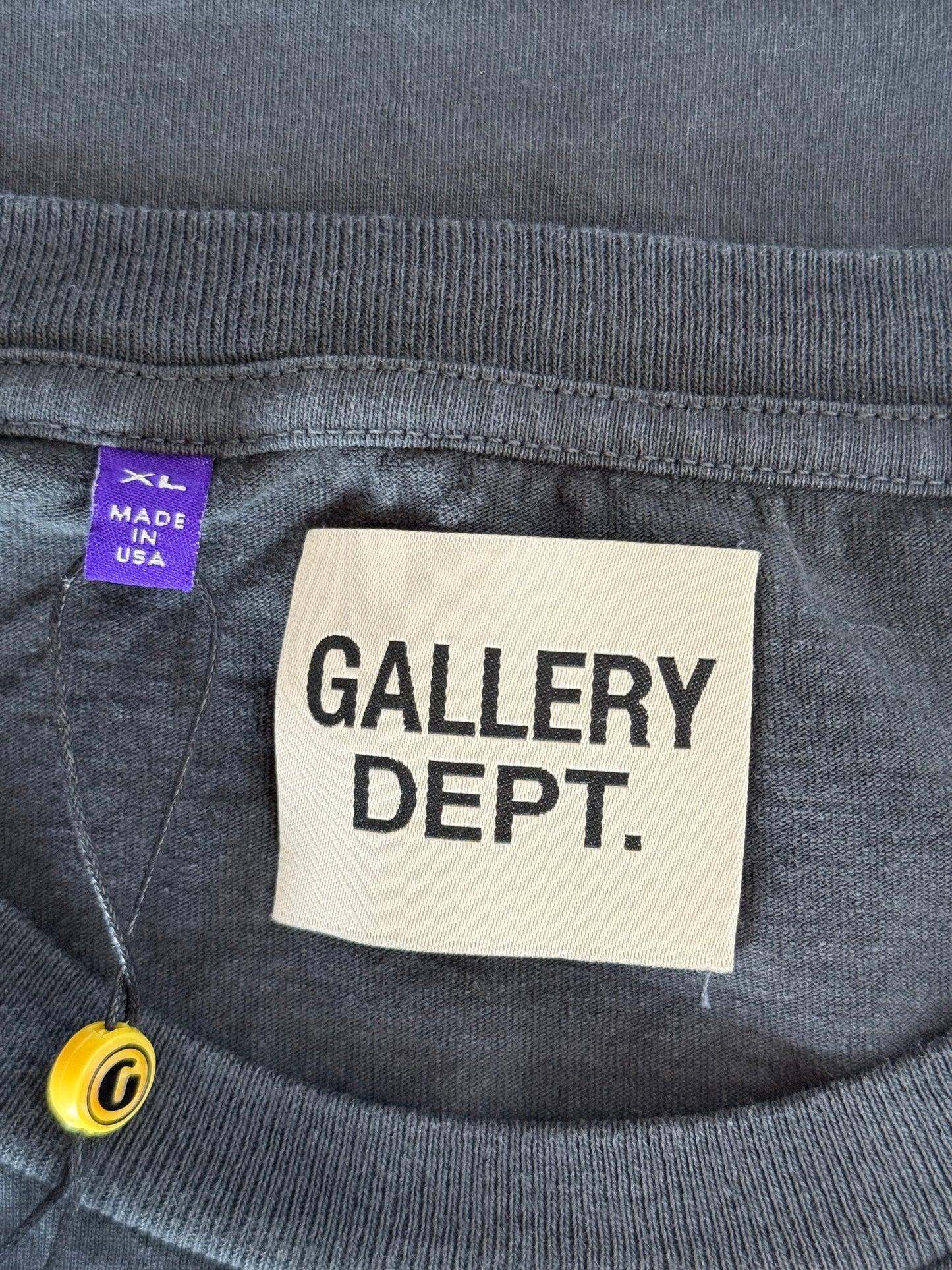 Gallery Dept Black Night Of The Living Dead Graphic T-Shirt