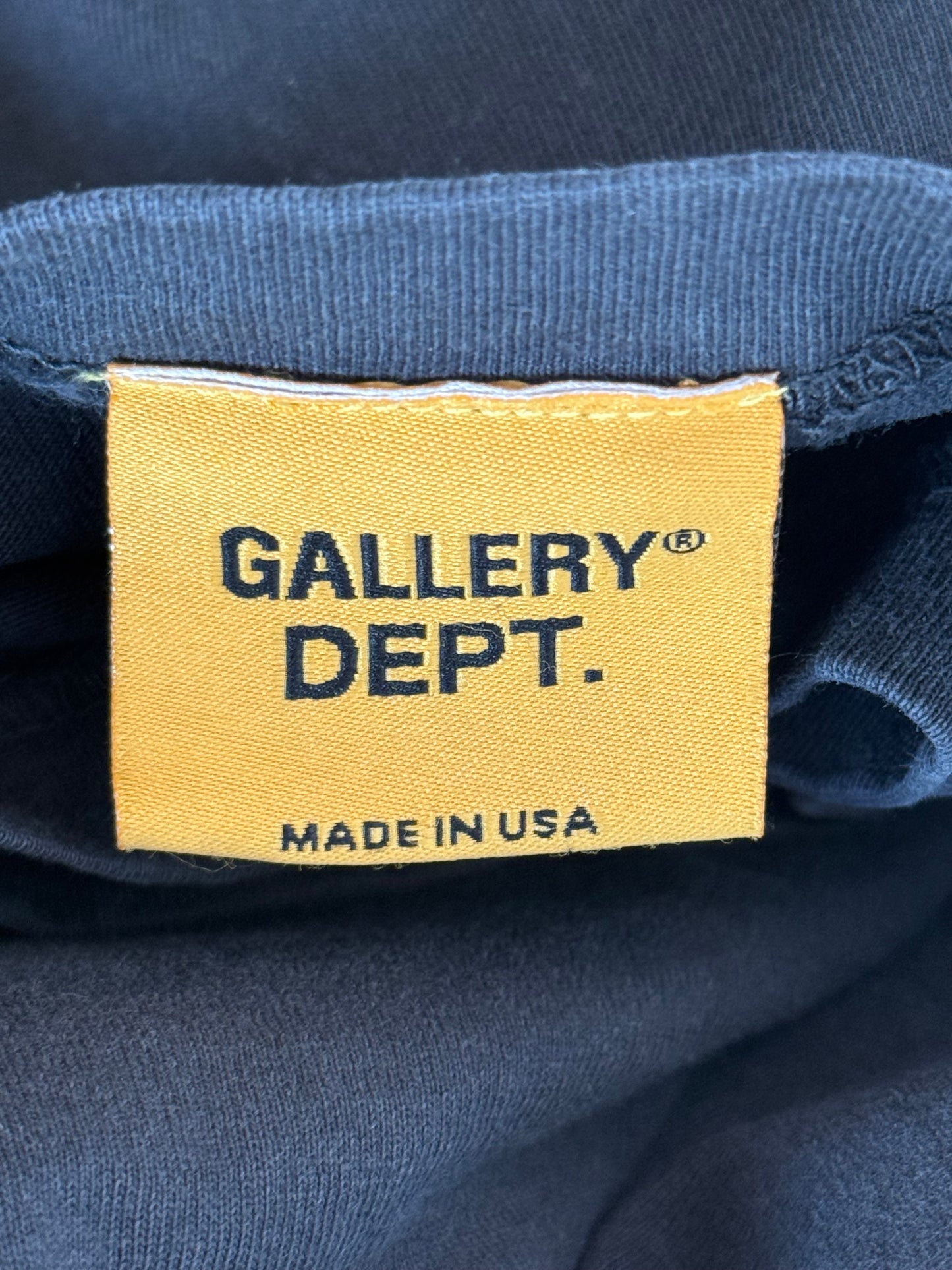 Gallery Dept Black Night Of The Living Dead Graphic T-Shirt