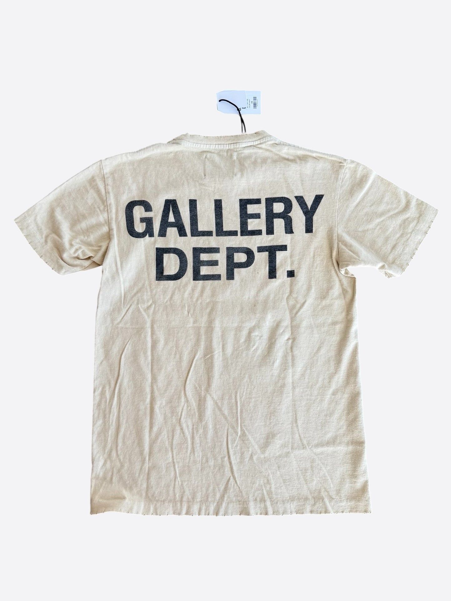 Gallery Dept Archival White Work In Progress Graphic T-Shirt