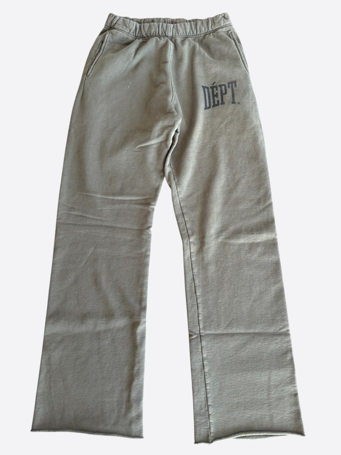 Gallery Dept Olive & Black Dept Logo Sweatpants