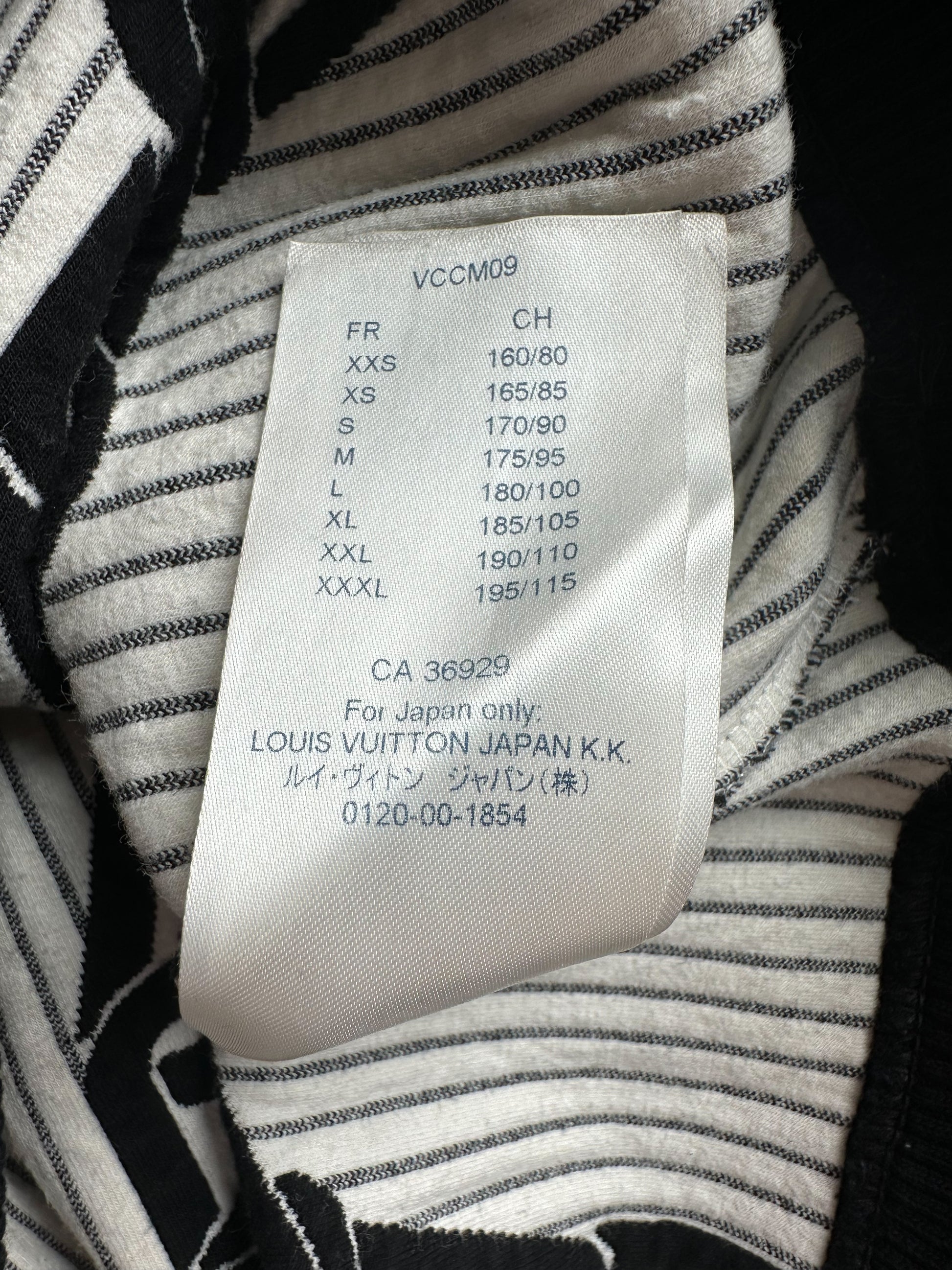 Louis Vuitton Black 3d Effect Chain Logo Sweater