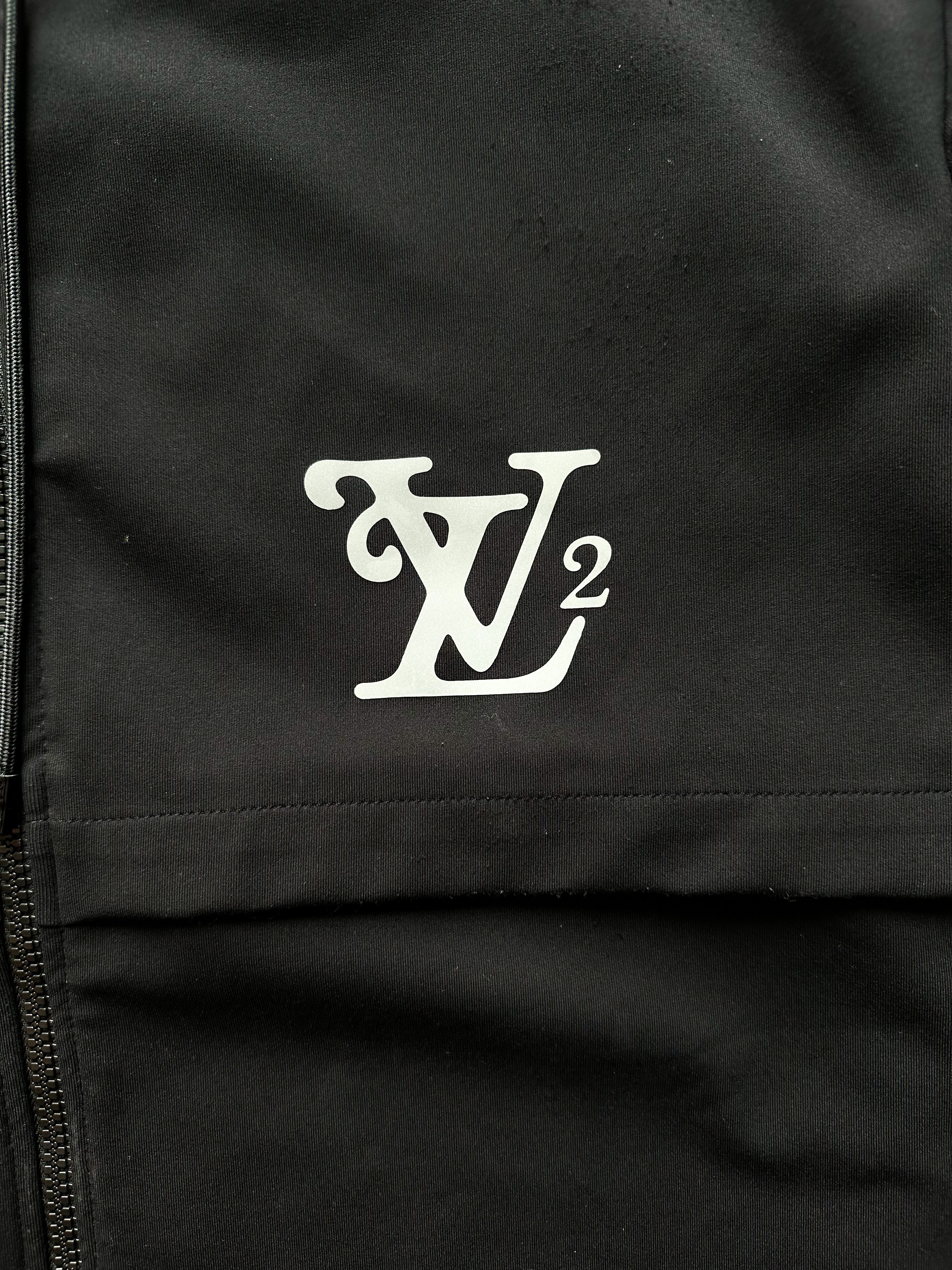 Louis Vuitton Nigo Black Logo Zip Up Windbreaker – Savonches