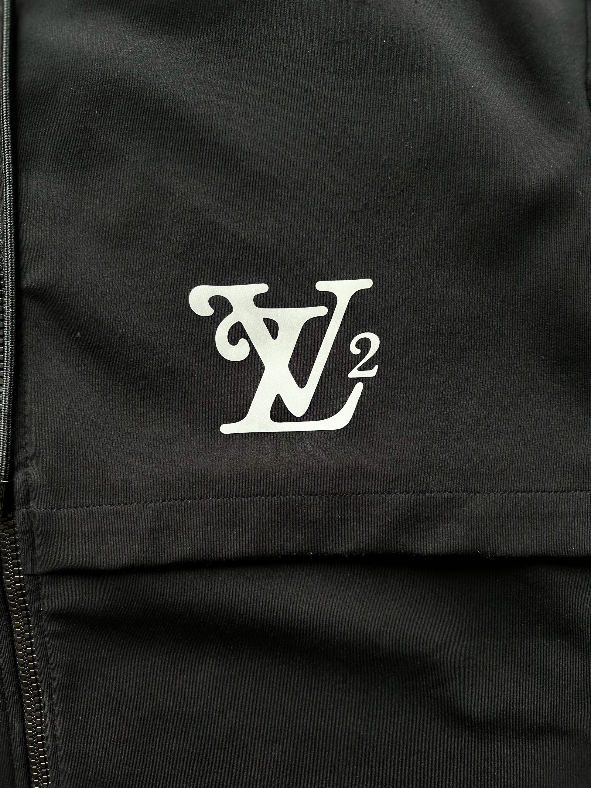 Louis Vuitton Nigo Black Logo Zip Up Windbreaker – Savonches