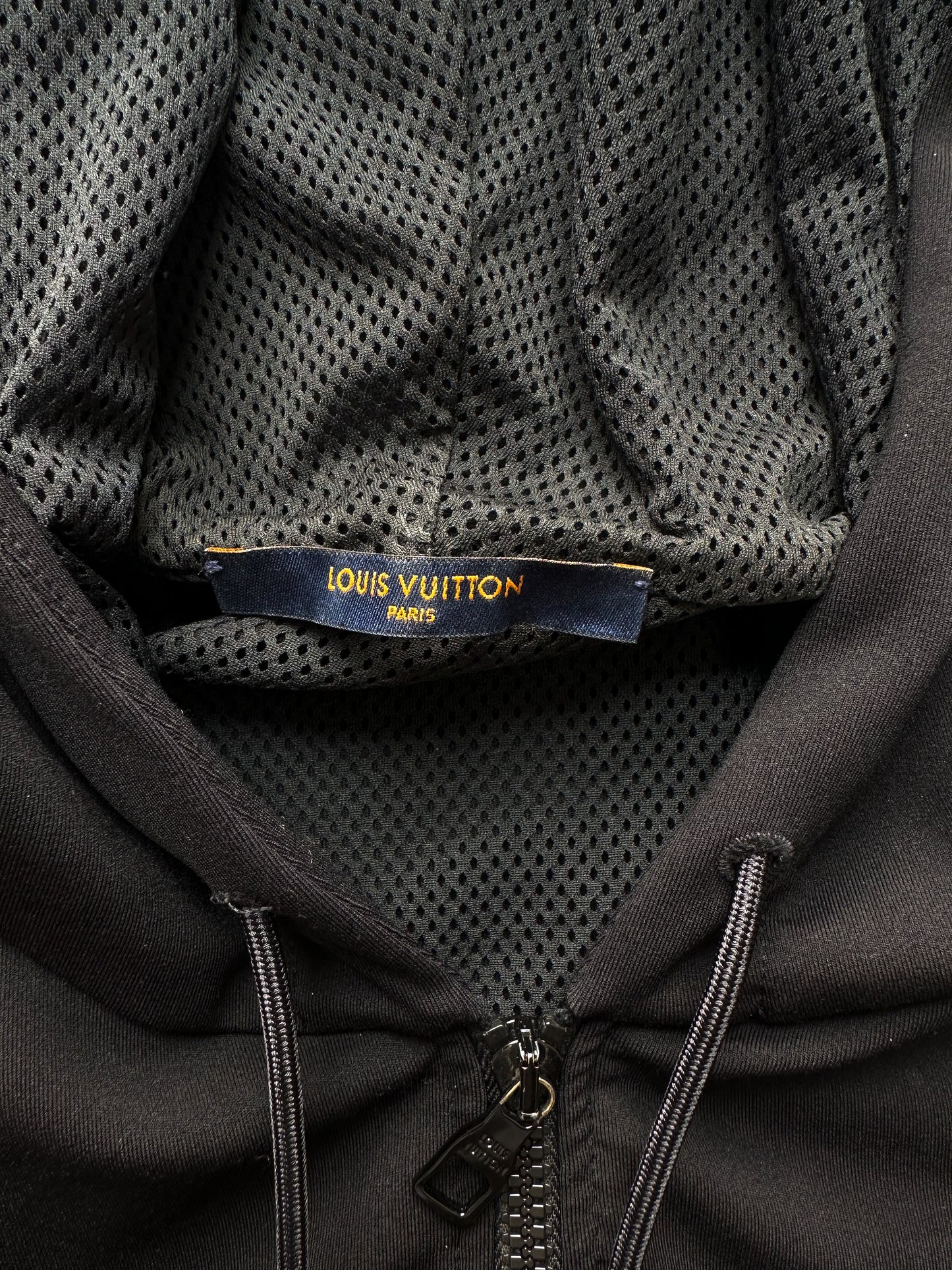 Louis Vuitton Monogram Zip-Up Hoodie In Blue
