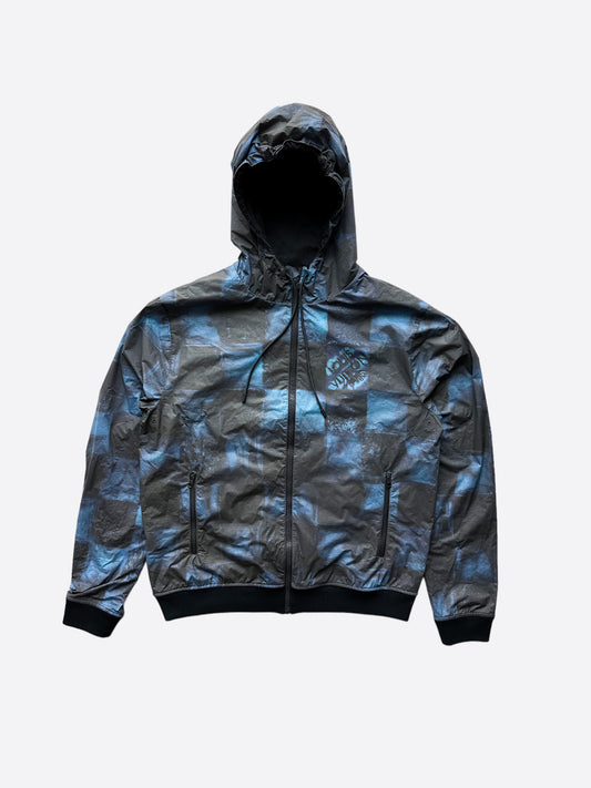 Louis Vuitton Blue Salt Damier Windbreaker