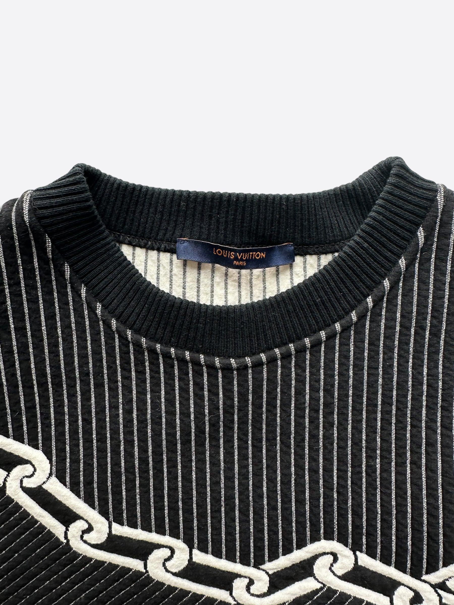 Louis vuitton chain discount sweater