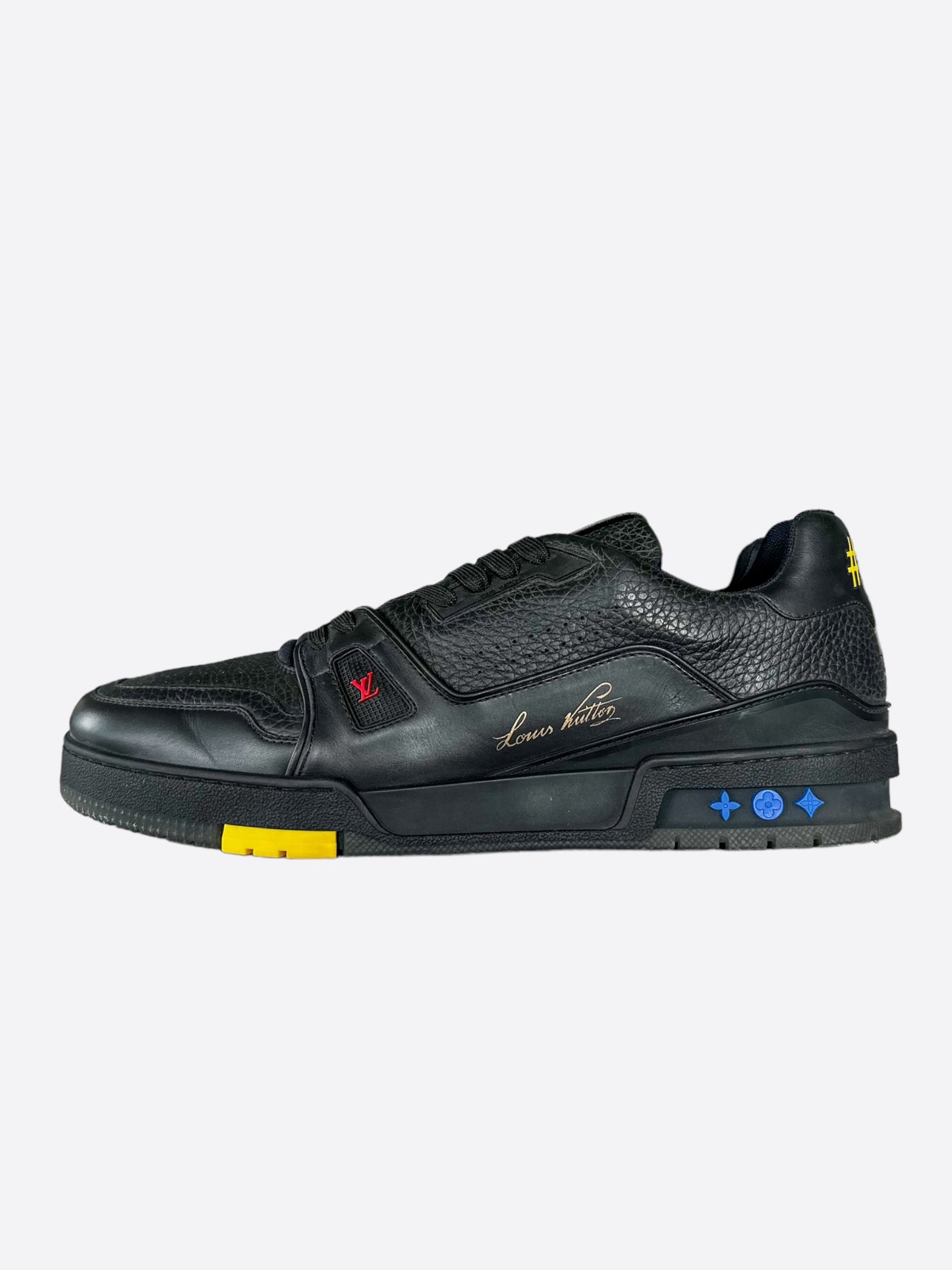 Louis Vuitton Black Signature Trainer