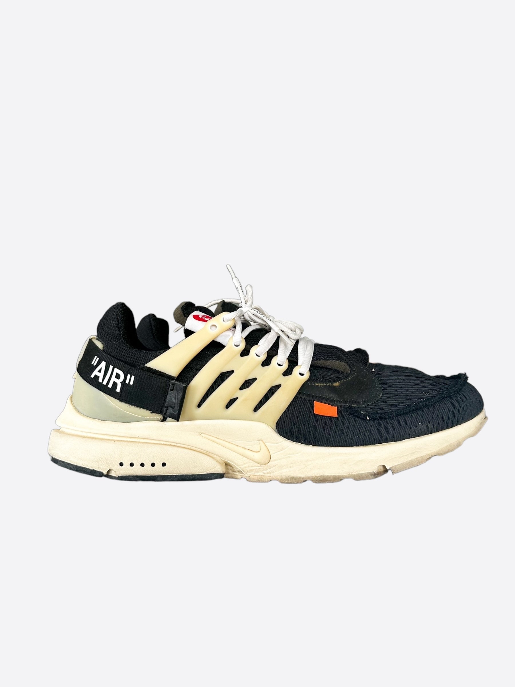 Nike Off White Black Beige Presto Savonches