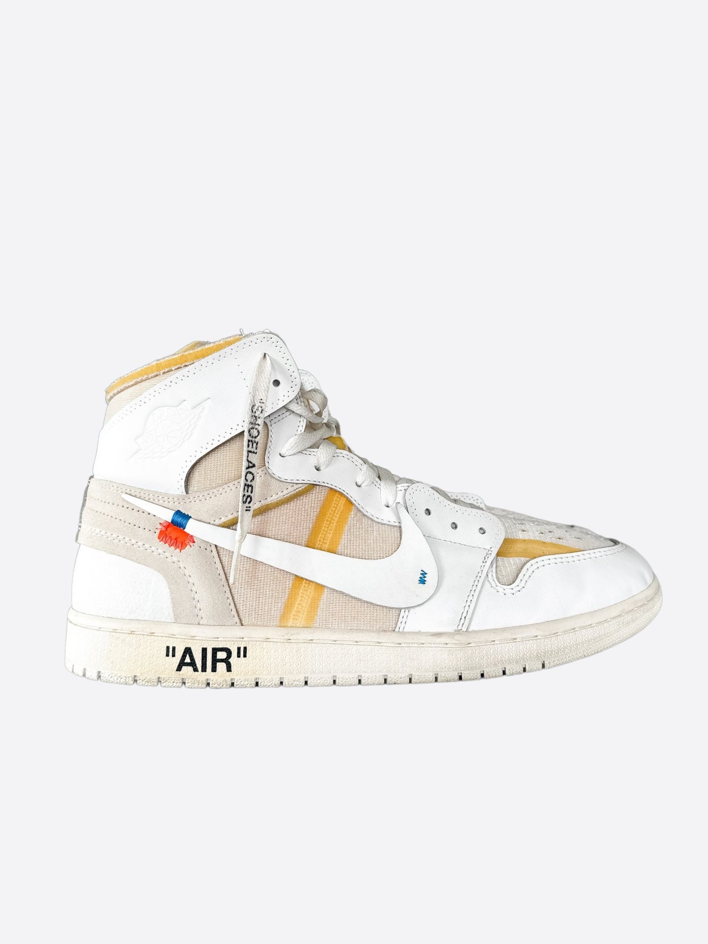 Nike Off-White White Europe Exclusive Jordan Hightop Sneakers