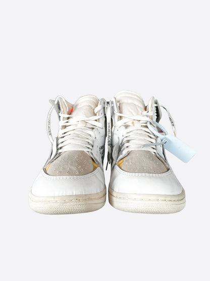 Nike Off-White White Europe Exclusive Jordan Hightop Sneakers