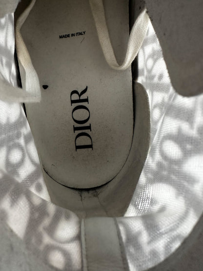 Dior White & Black Oblique B23 Sneakers