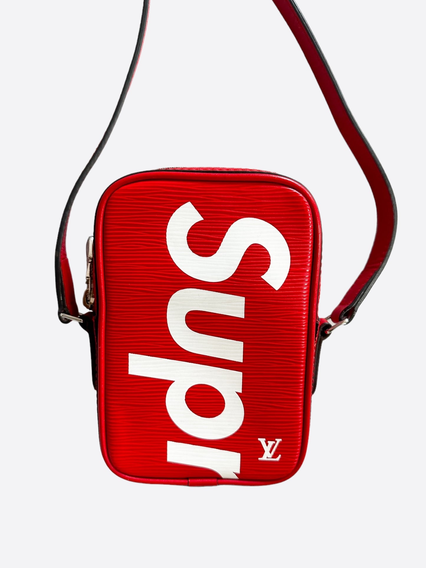 Louis Vuitton Supreme Red & White EPI Danube PPM