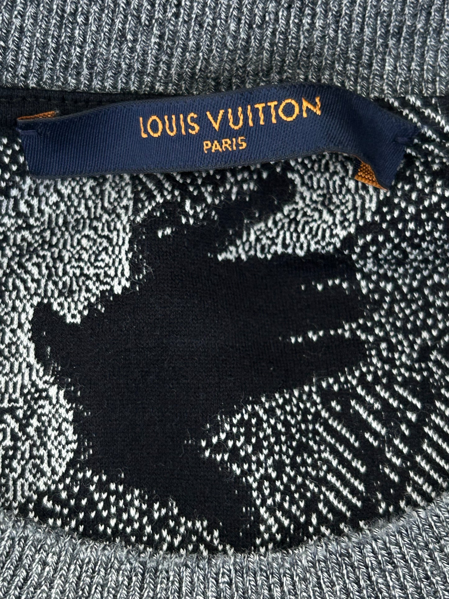 Louis Vuitton Grey Camouflage Monogram T-Shirt