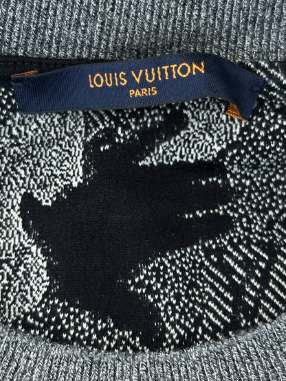 Louis Vuitton Grey Camouflage Monogram T-Shirt