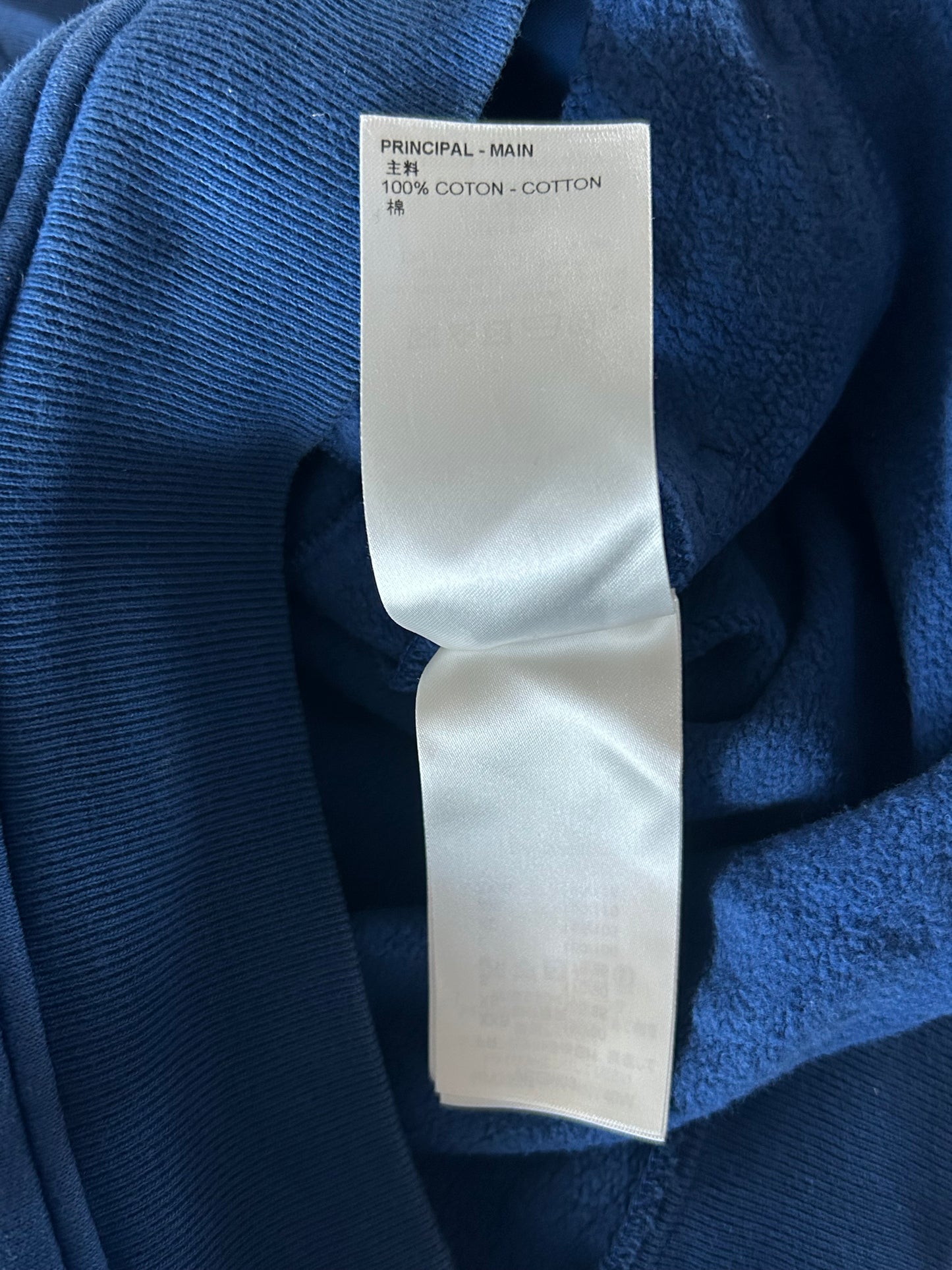 Louis Vuitton Blue Circle Cut Monogram Hoodie