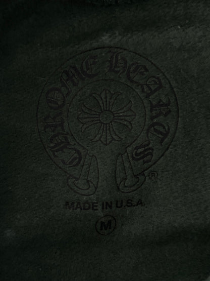 Chrome Hearts Green & Yellow T-Bar Logo Hoodie