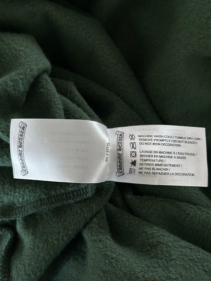 Chrome Hearts Green & Yellow T-Bar Logo Hoodie