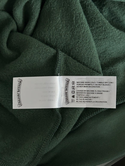 Chrome Hearts Green & Yellow T-Bar Logo Hoodie