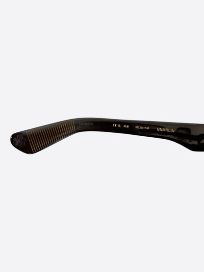Chrome Hearts Brown Gnarlin Glasses