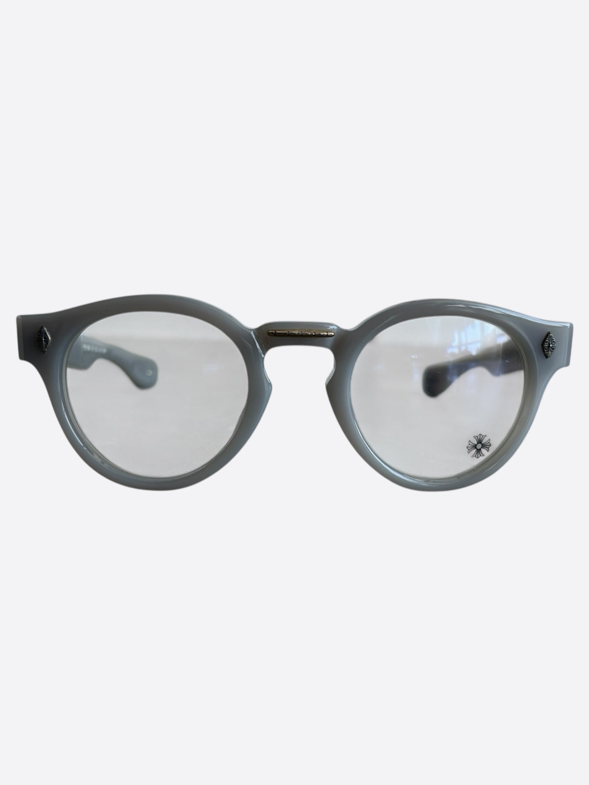Chrome Hearts Grey Peter Arnell Glasses – Savonches display picture 3