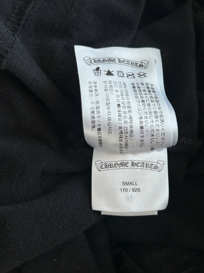 Chrome Hearts Black & White Miami Horseshoe Logo Longsleeve T-Shirt