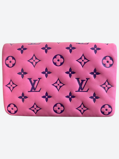 Louis Vuitton Pink & Purple Monogram Pochette Coussin