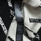 Balenciaga Black & White Logomania All Over Knit Sweater