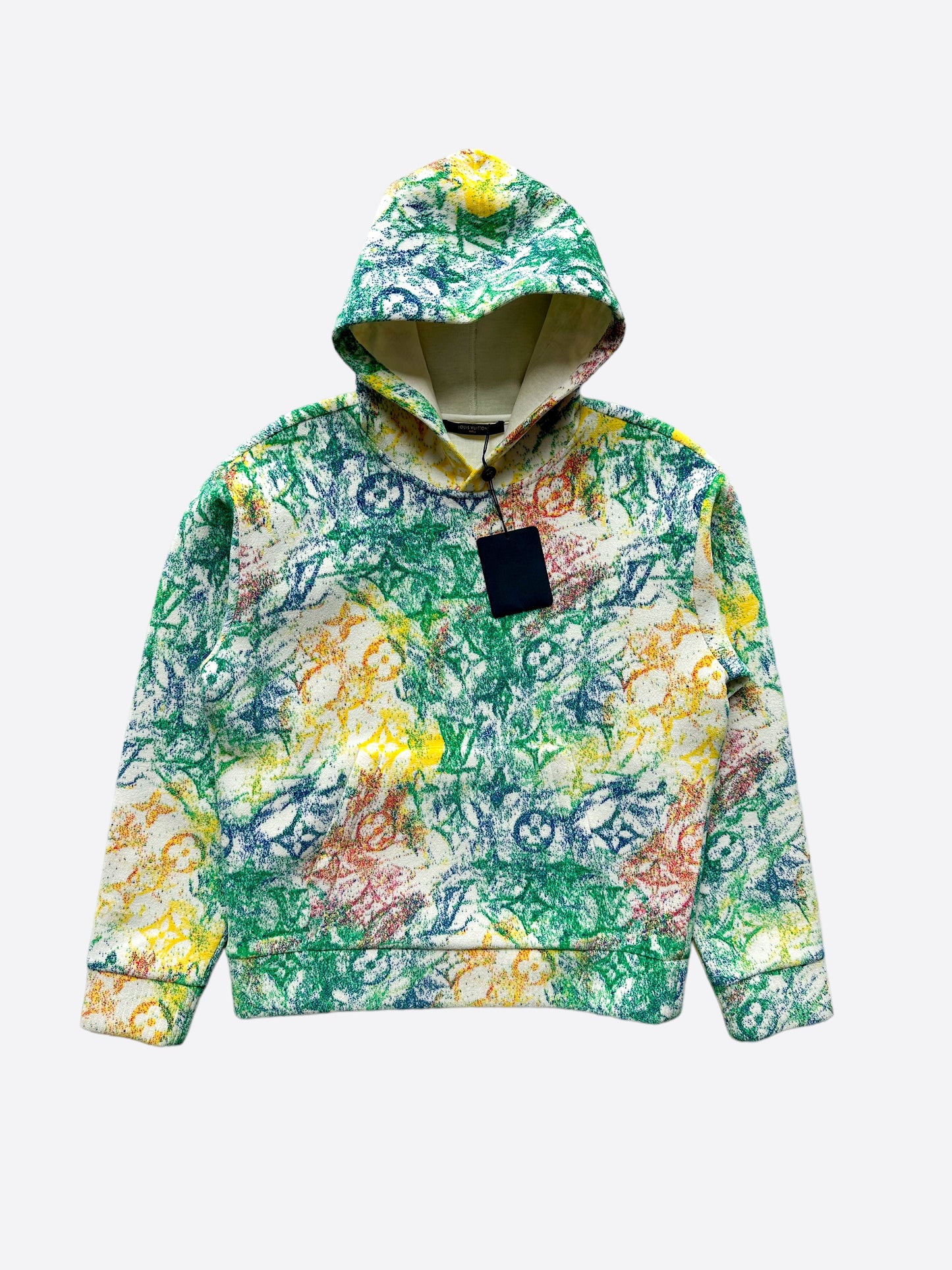 pastel monogram hoodie