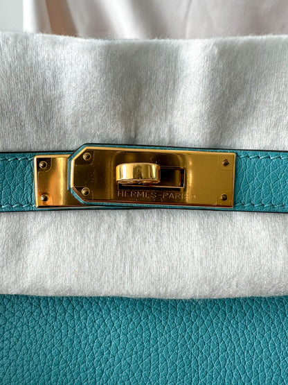 Hermès Tiffany Blue Togo leather Kelly 28
