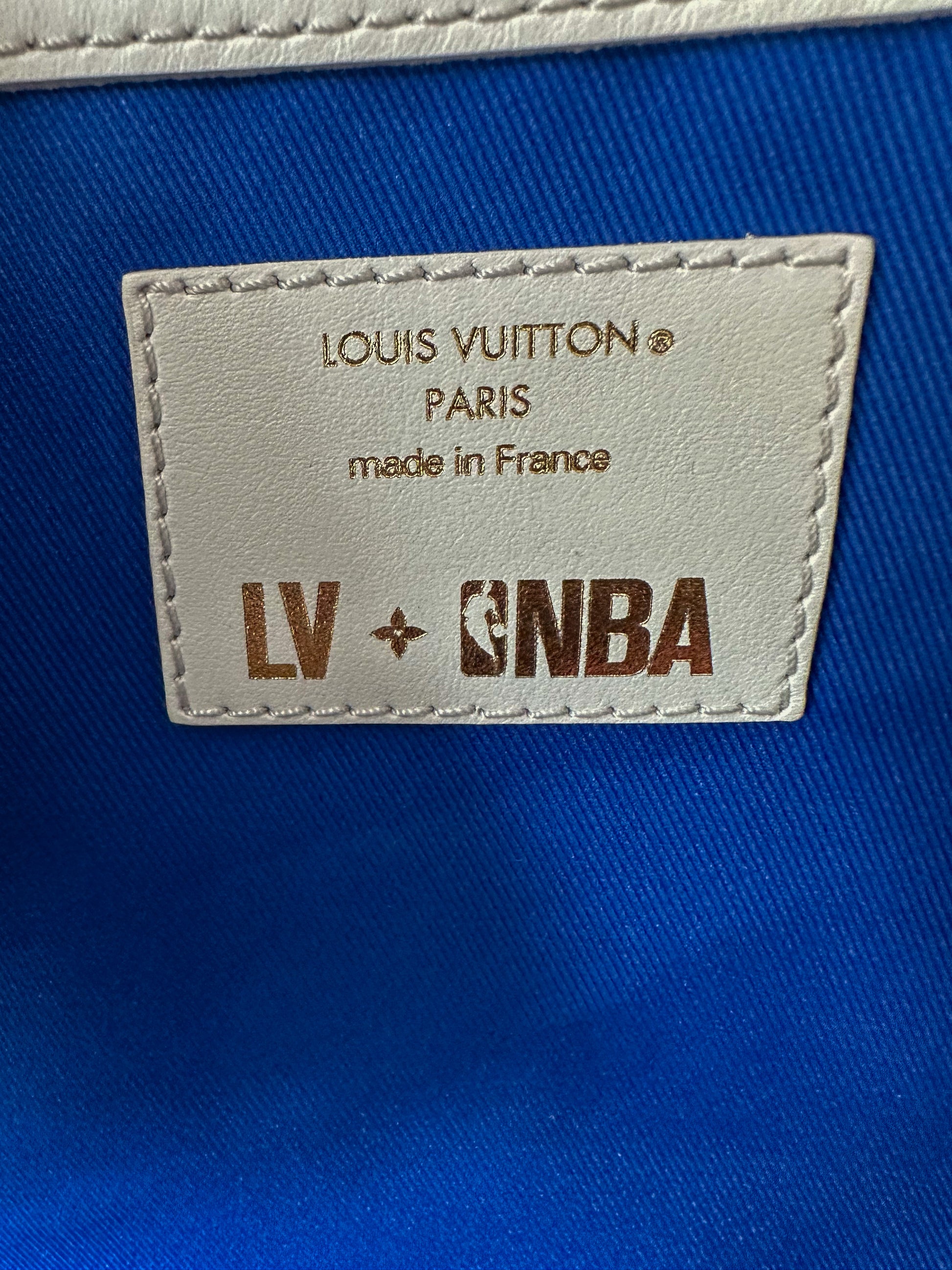 Louis Vuitton NBA Brown & White Monogram Keepall 50 – Savonches