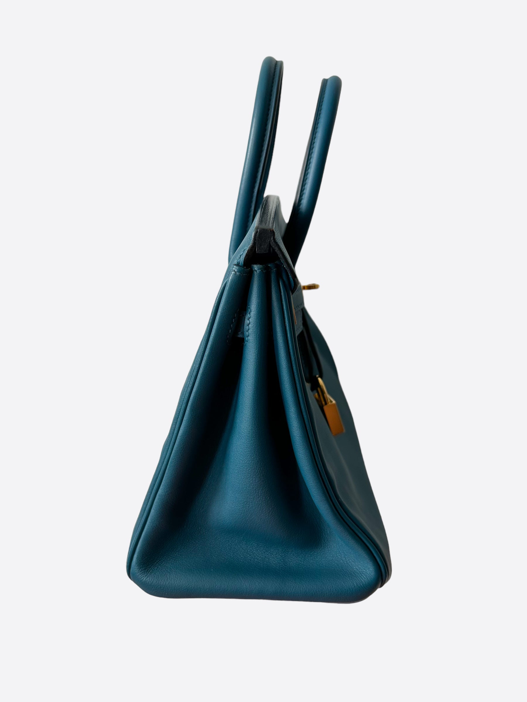 Hermès Blue Swift Birkin 25 25cm 