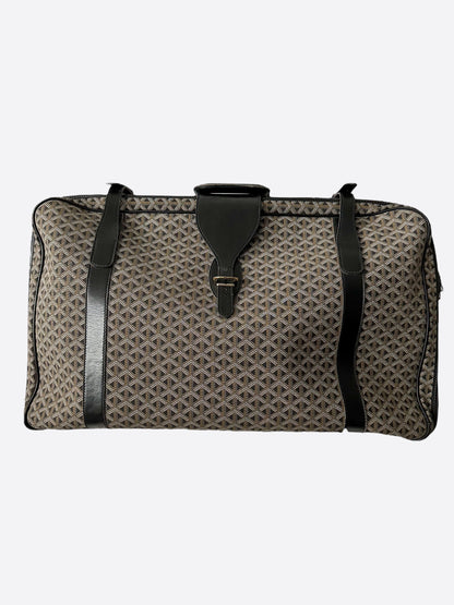 Goyard Black & Brown Soft Suitcase