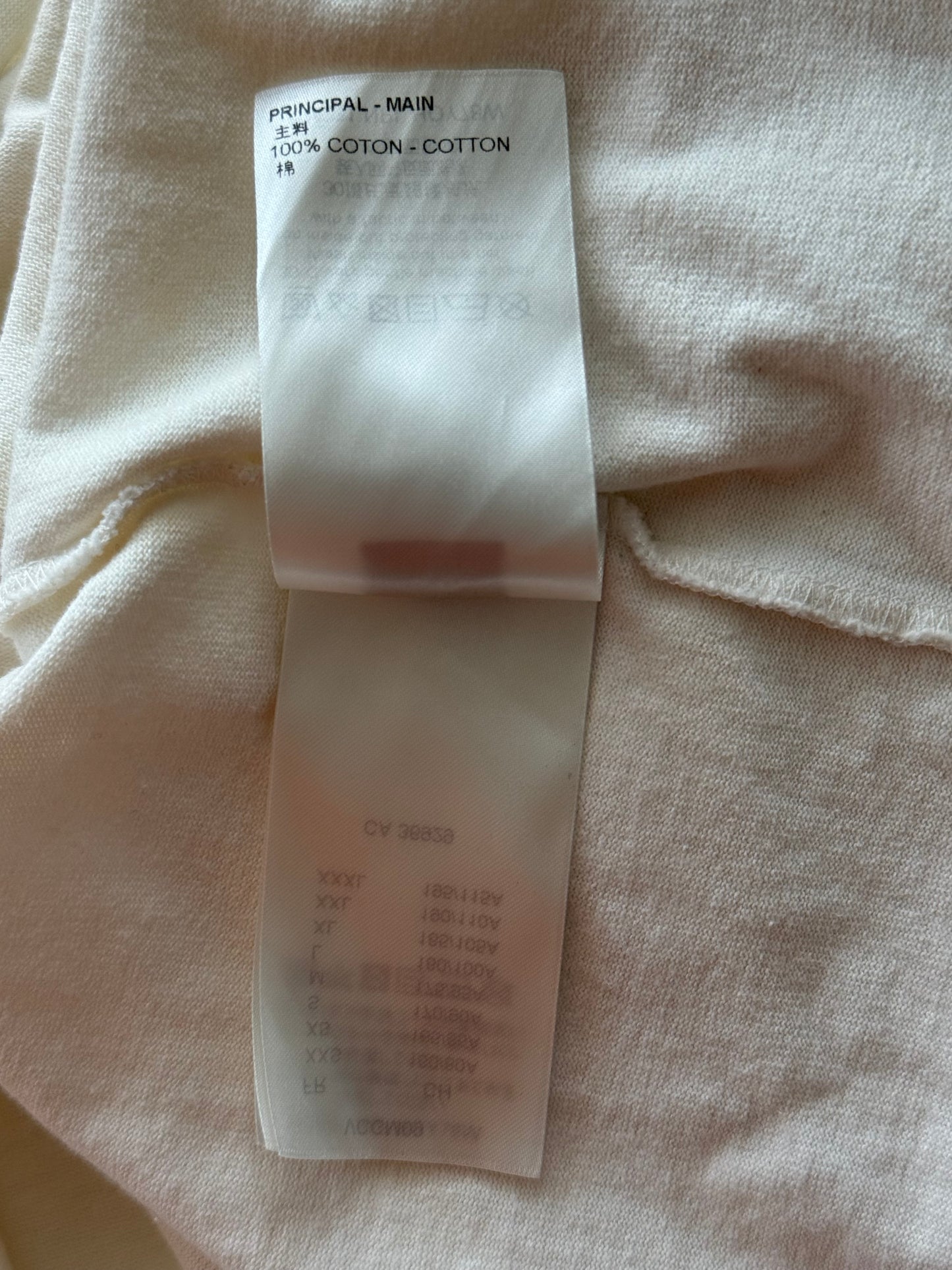 Louis Vuitton White Rainbow Logo T-Shirt