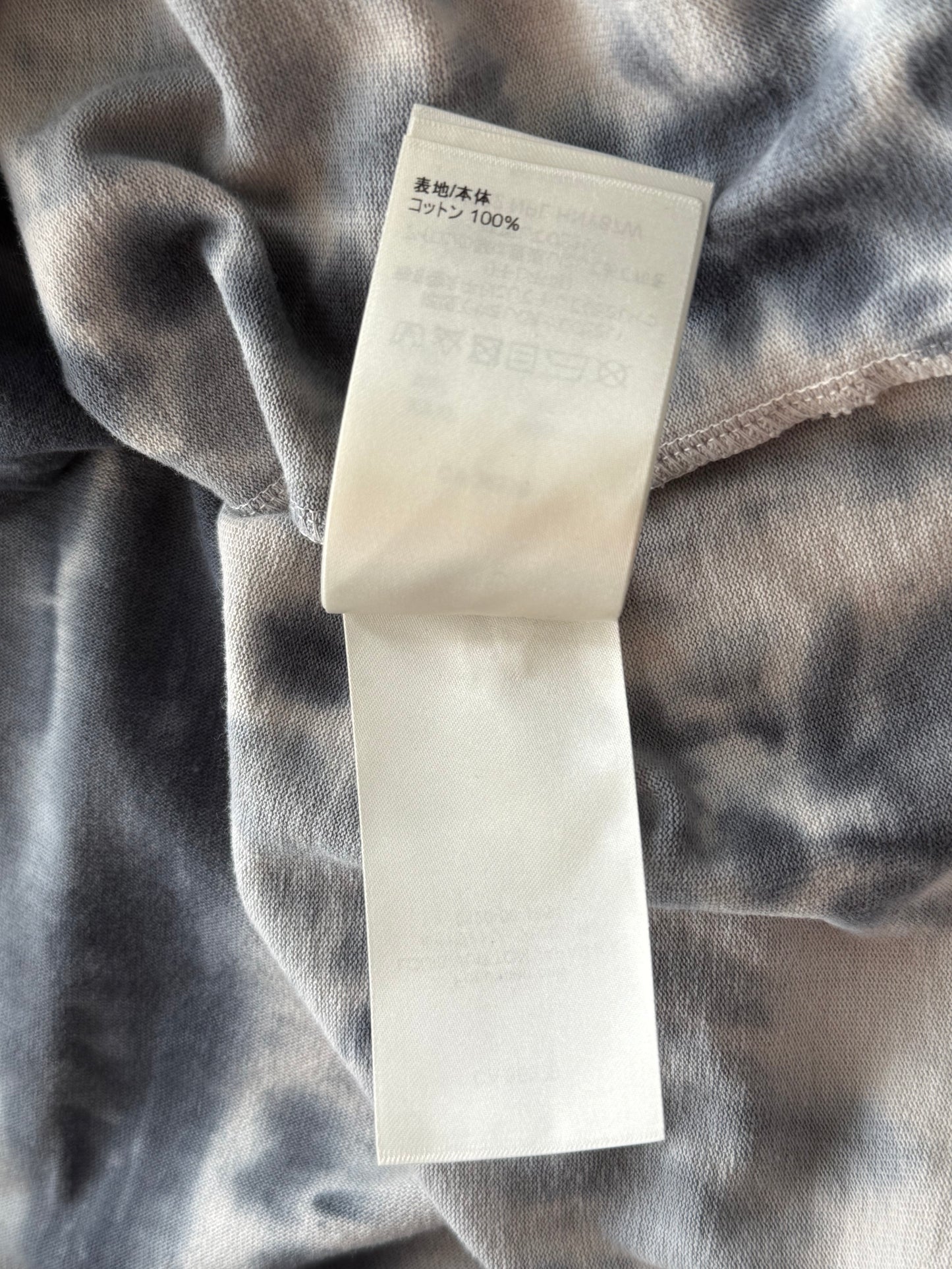 Louis Vuitton Grey & Orange Tie-Dye Graffiti T-Shirt