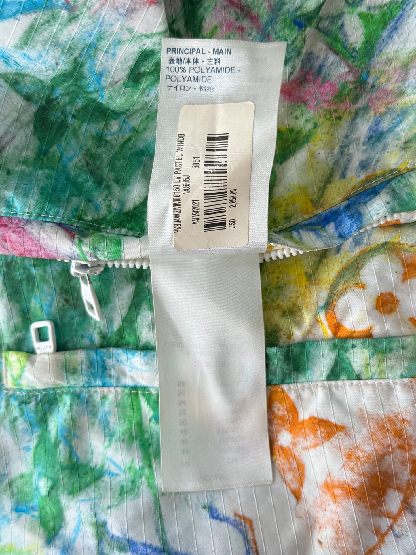 Louis Vuitton Multicolor Pastel Monogram Windbreaker