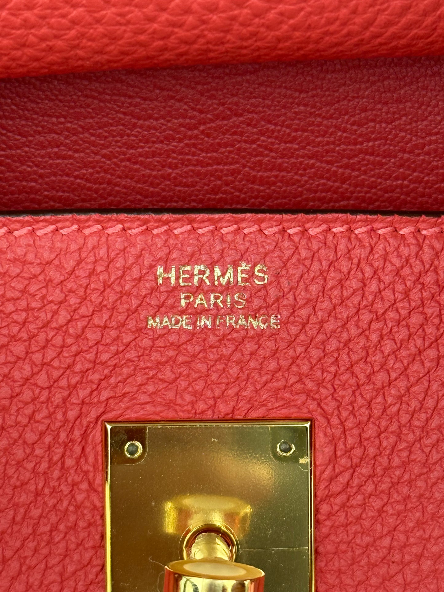 Hermes Bougainvillea Togo & Gold Hardware Birkin 30