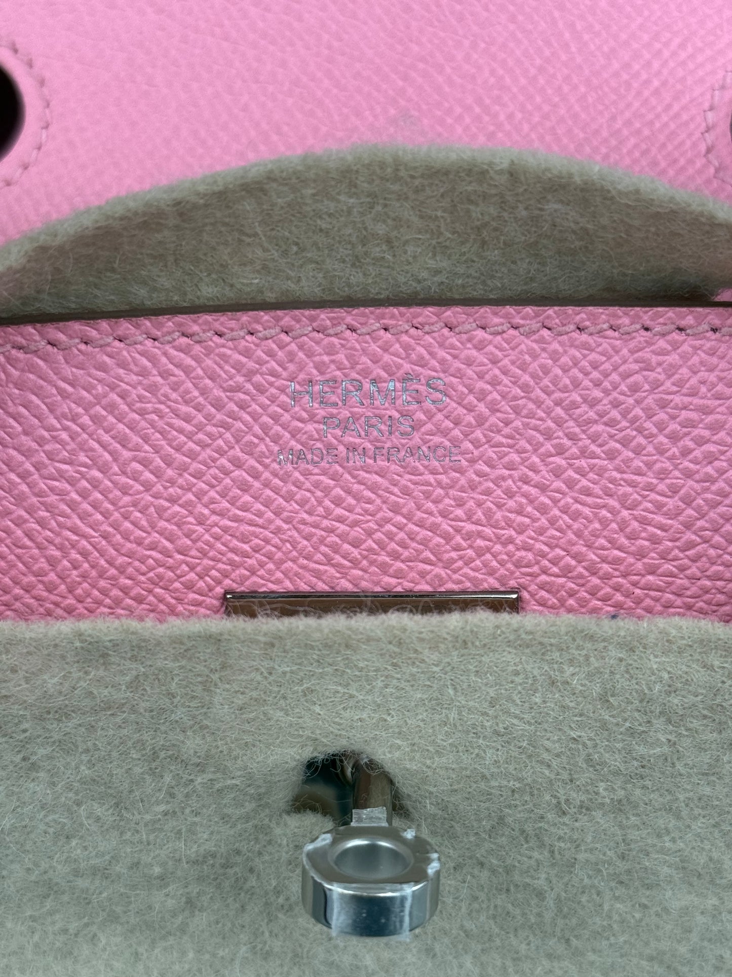 Hermes Rose Confetti Epsom & Palladium Hardware Birkin 30