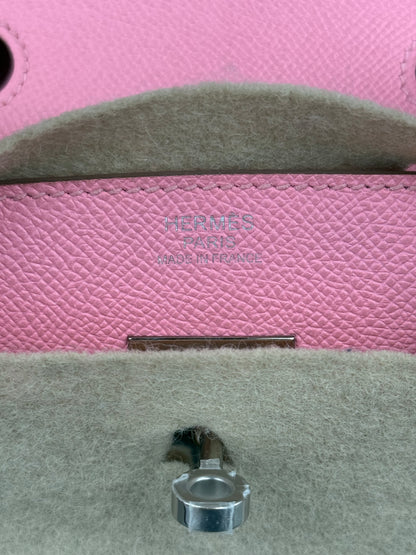 Hermes Rose Confetti Epsom & Palladium Hardware Birkin 30