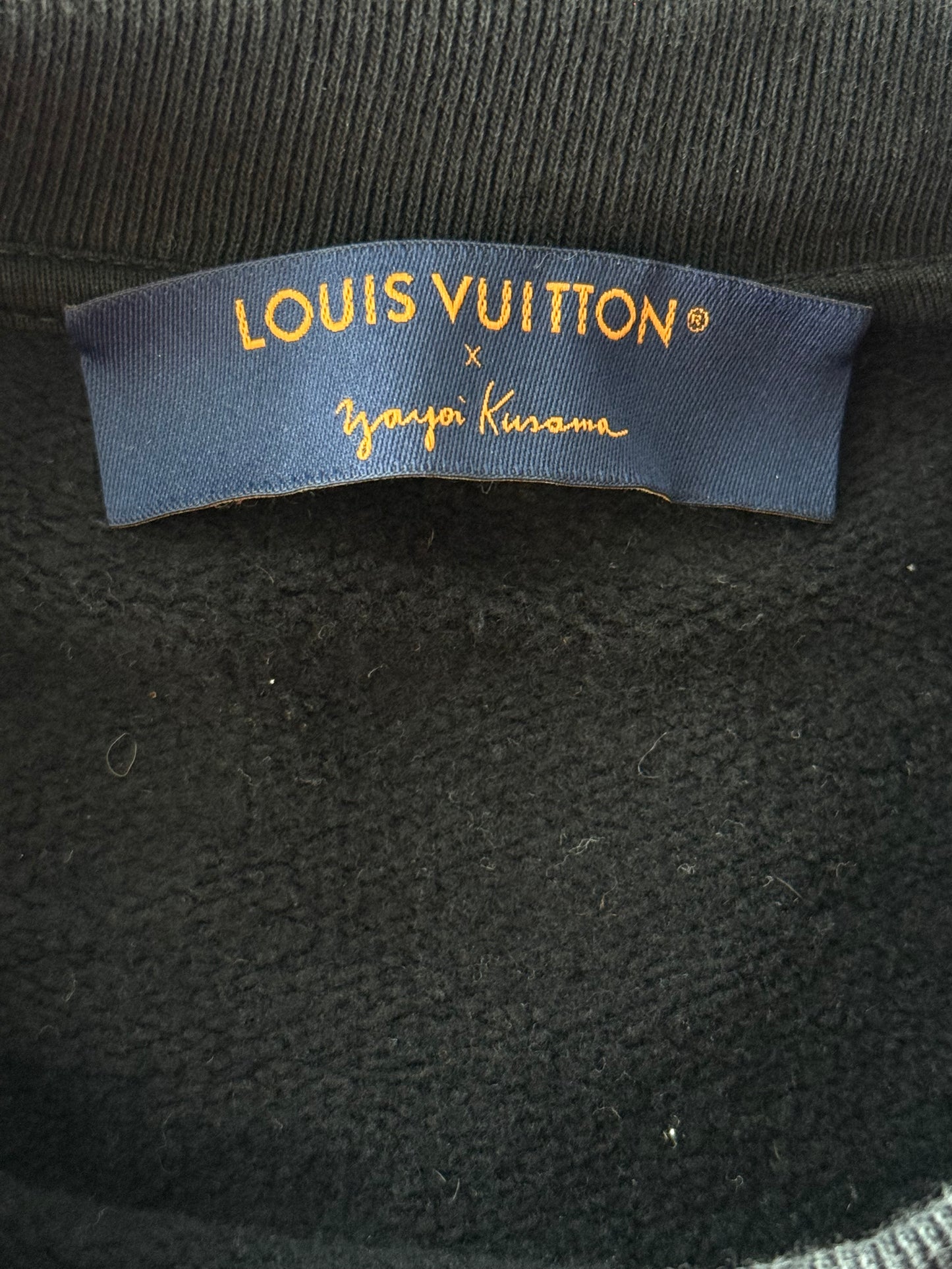 Louis Vuitton Yayoi Kusama Black Polka Dot Monogram Sweater