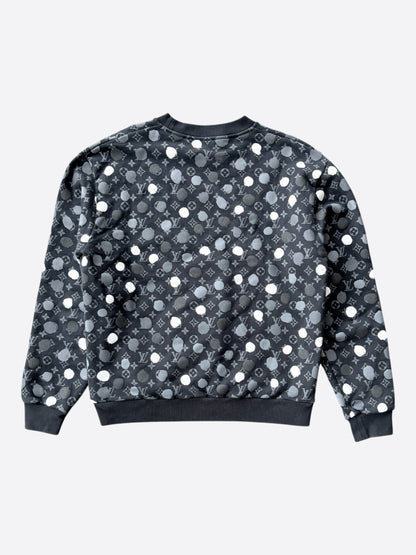 Louis Vuitton Yayoi Kusama Black Polka Dot Monogram Sweater