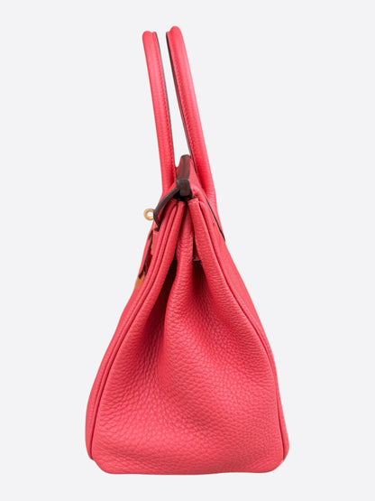 Hermes Bougainvillea Togo & Gold Hardware Birkin 30
