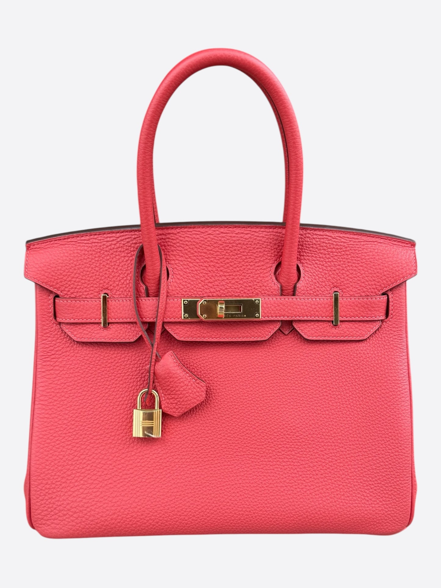 Hermes Bougainvillea Togo & Gold Hardware Birkin 30