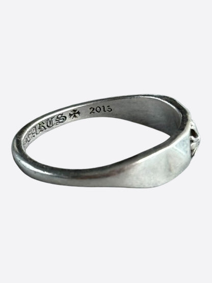 Chrome Hearts Silver Pyramid Plus Ring