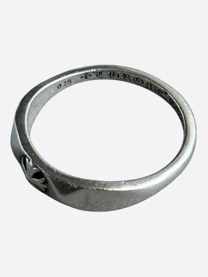Chrome Hearts Silver Pyramid Plus Ring