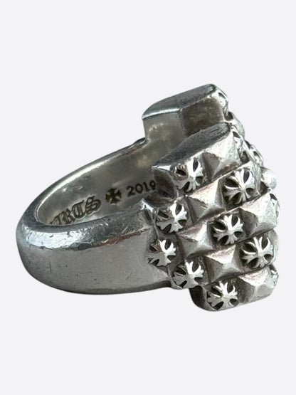 Chrome Hearts Silver Deco Plus Ring